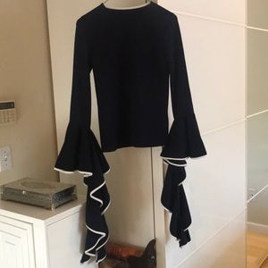 Shirt With Bell Sleeves